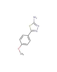 Astatech 5-(4-METHOXYPHENYL)-1,3,4-THIADIAZOL-2-AMINE; 1G; Purity 95%; MDL-MFCD00813220